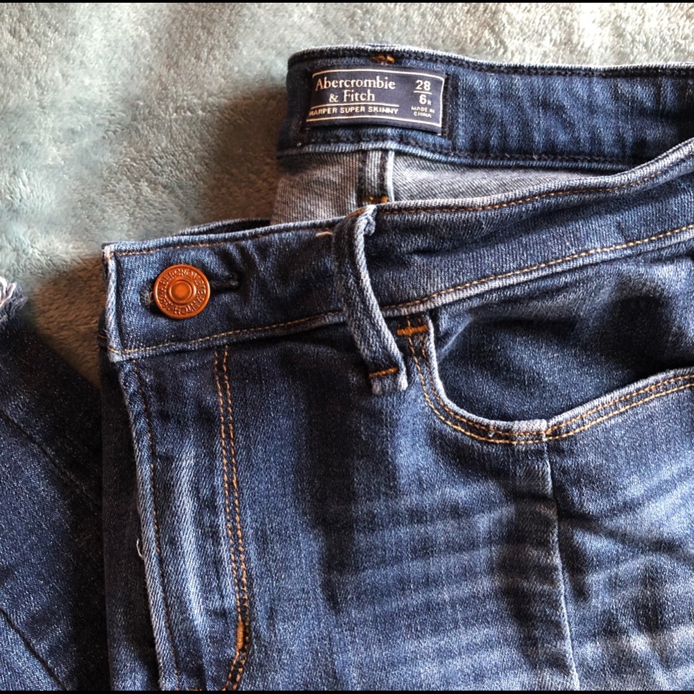 Abercrombie & Fitch Skinny Jeans Sz 28 (6)